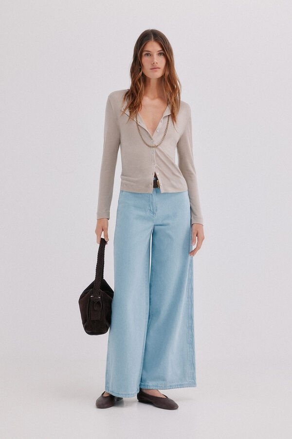 Hoss Intropia Brianna. Jeans retos Azul