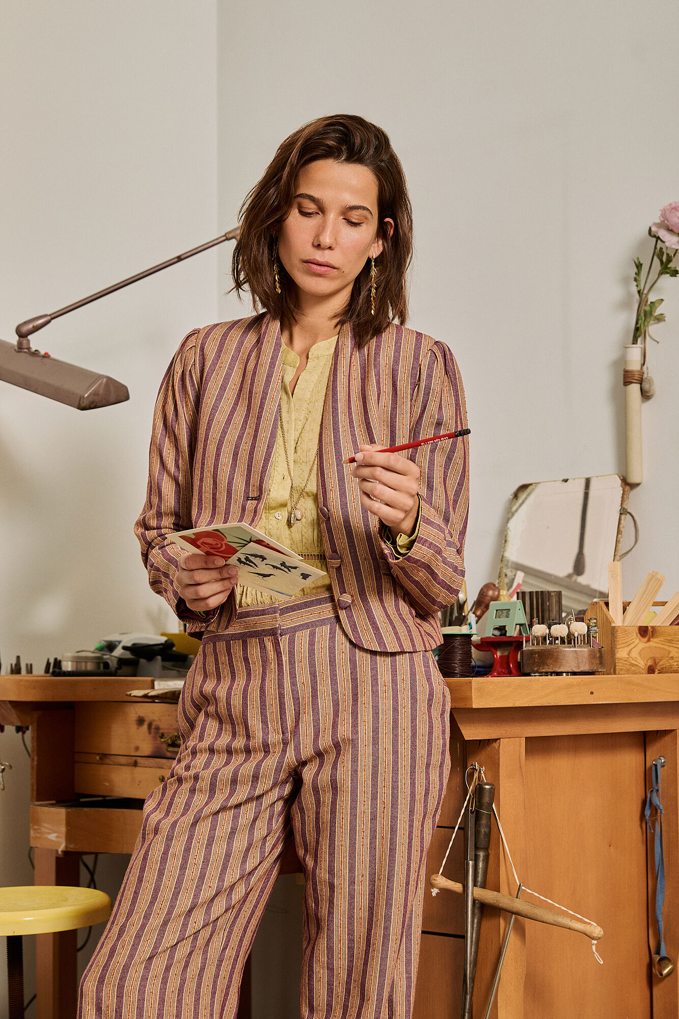 Hoss Intropia Phoebe. Cal&ccedil;a riscas