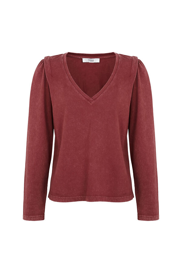 Hoss Intropia Maialen. T-shirt com efeito lavado Granada