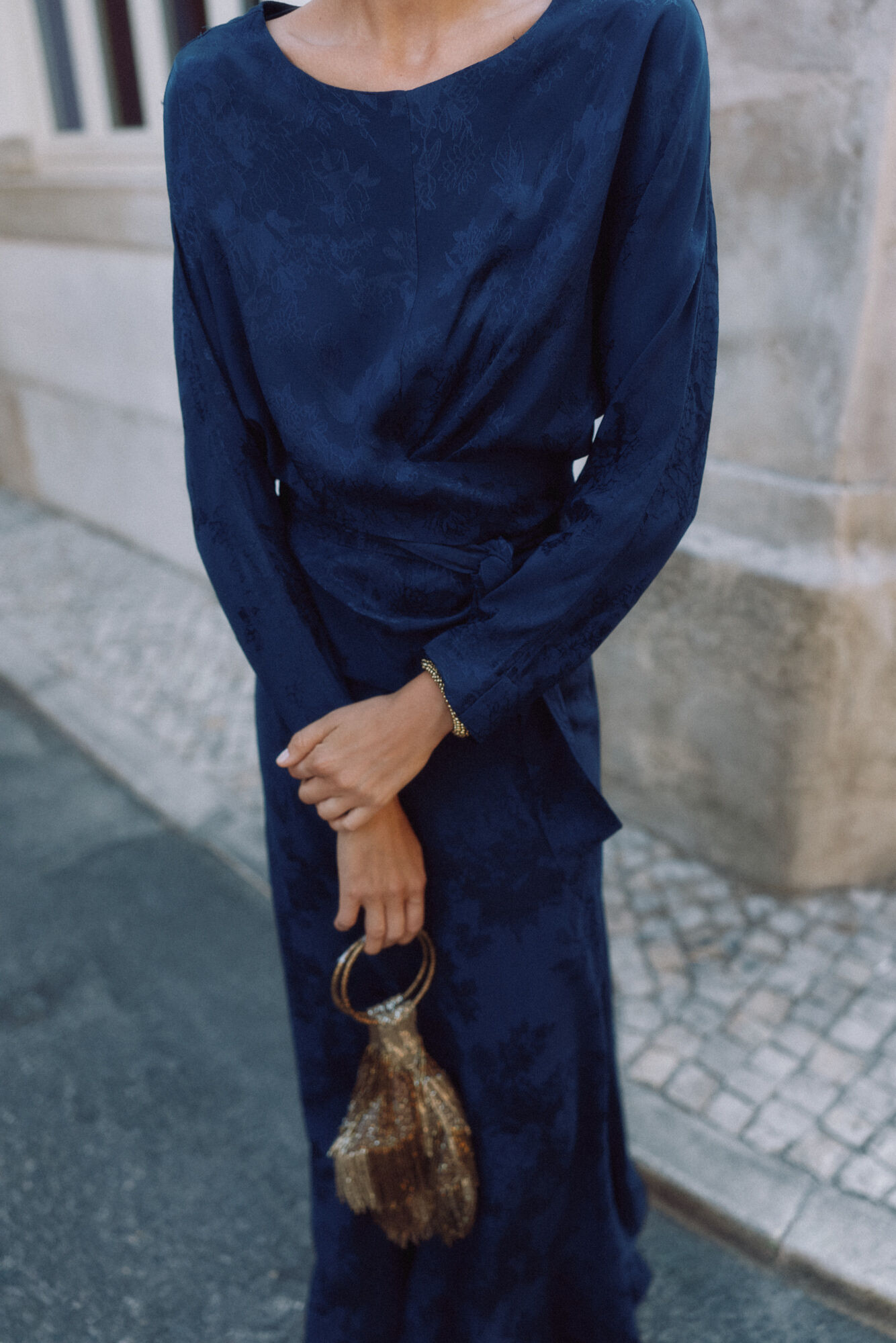 Hoss Intropia Calia. Blusa jacquard