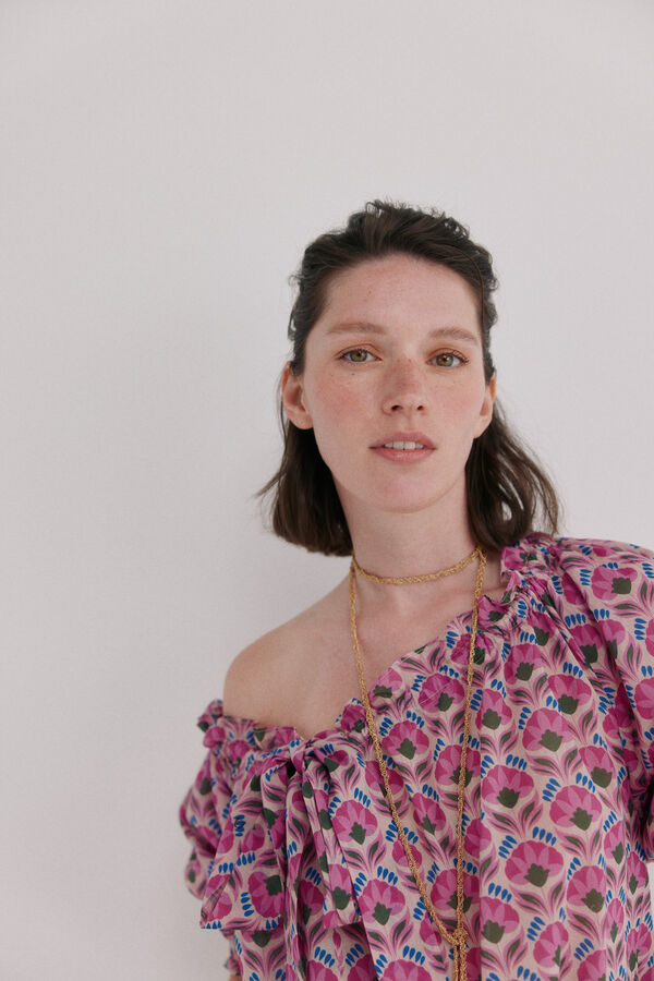 Hoss Intropia Camille. Blusa floral Subiu
