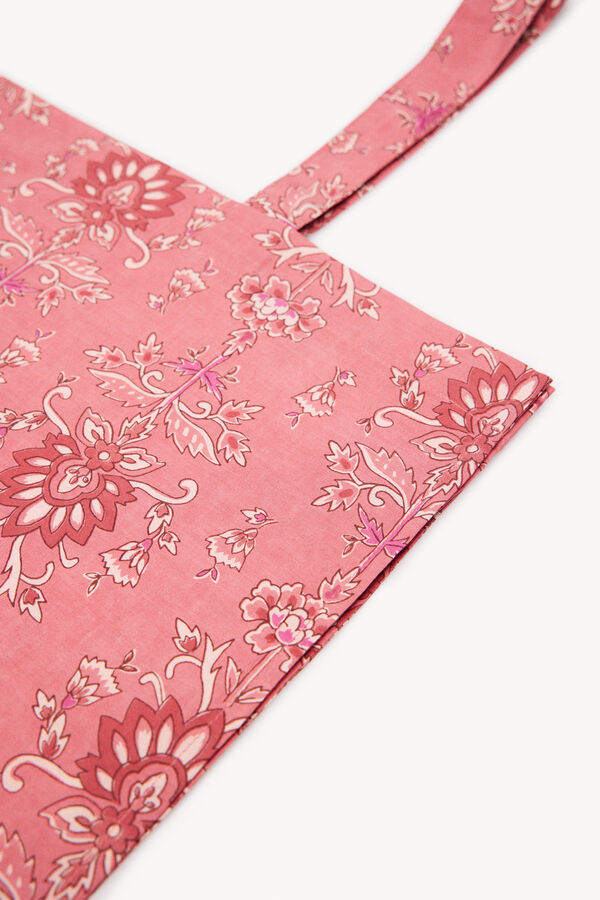 Hoss Intropia Dana. Bolso multifuncional estampado Ecru