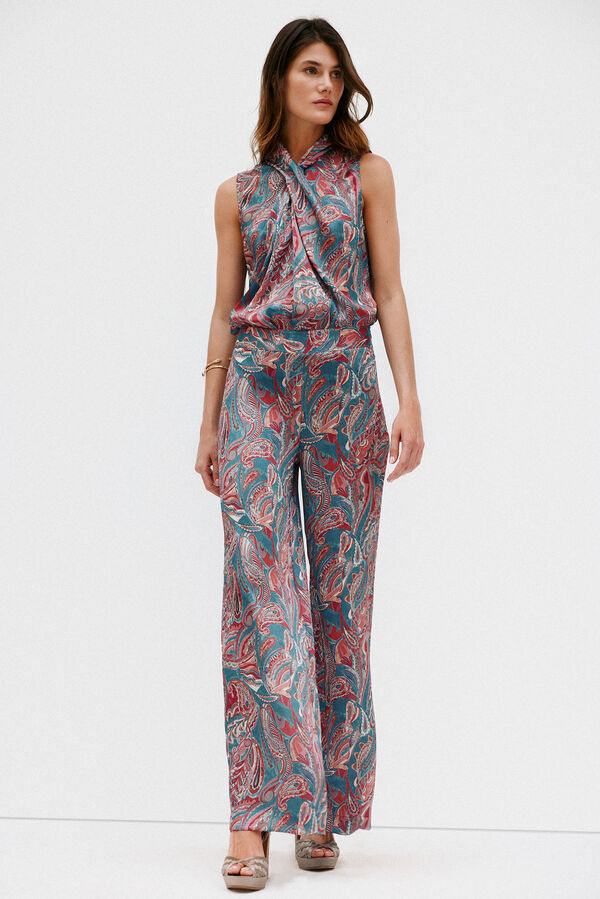Hoss Intropia Paloma. Calças estampadas Multicolorido
