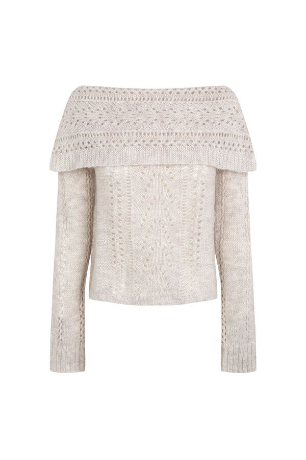 Hoss Intropia Ilaria.Camisola bardot Ecru