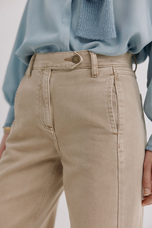 Hoss Intropia Belma. jeans reto Castanho