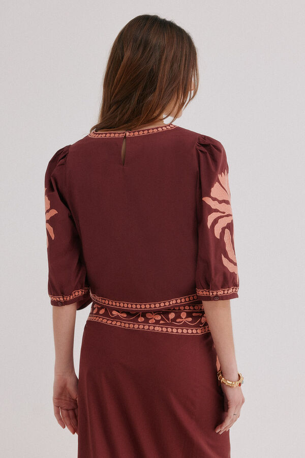 Hoss Intropia Guadalupe. Blusa de algod&atilde;o Granada