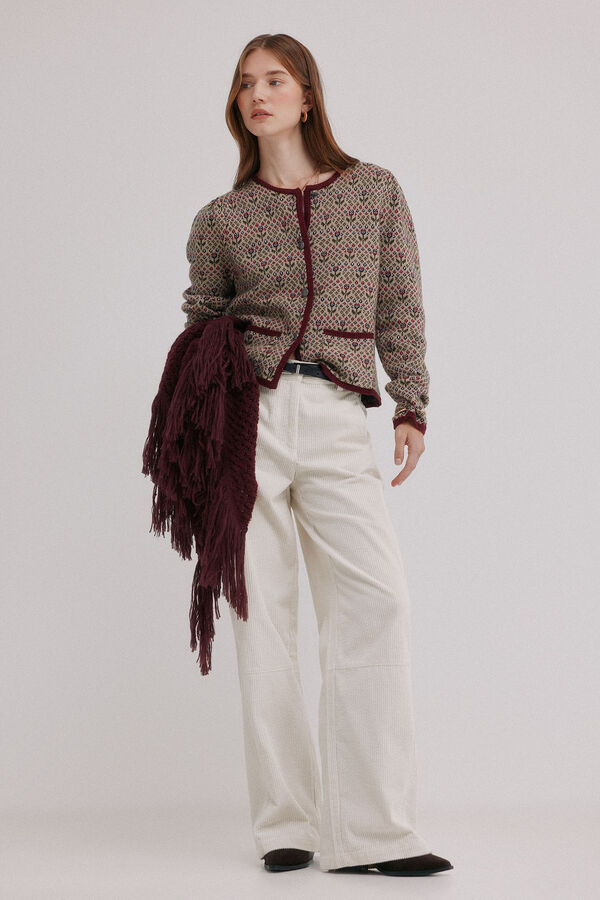 Hoss Intropia Isela. Cardigan jacquard Several