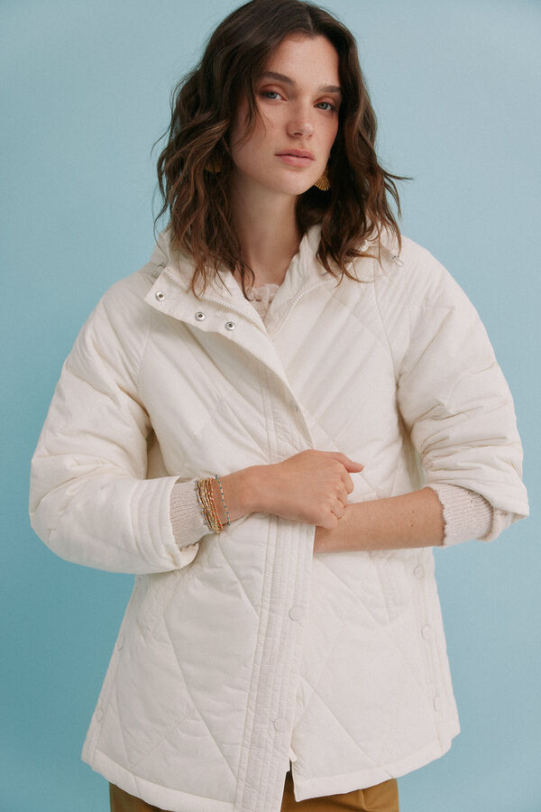 Hoss Intropia Dahlia. Sneaker acolchoada Cinzento