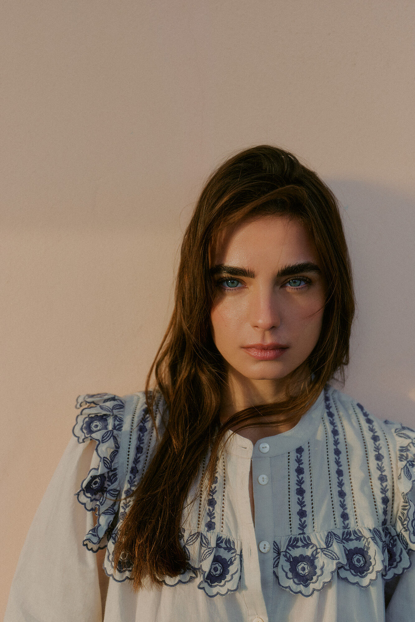 Hoss Intropia Carolina. Blusa bordada