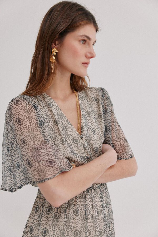 Hoss Intropia Adela. Vestido fluido Multicolorido