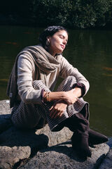 Hoss Intropia Imelda. Camisola mesclado Beige