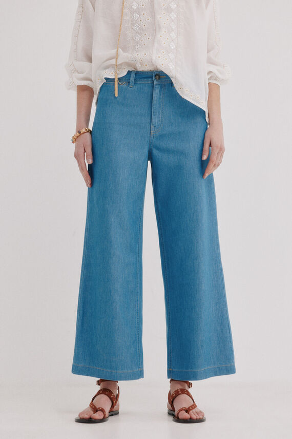 Berry. Denim tencel
