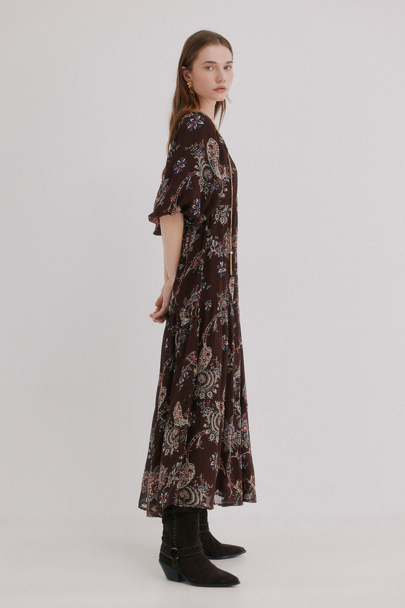 Hoss Intropia Adela. Vestido estampado