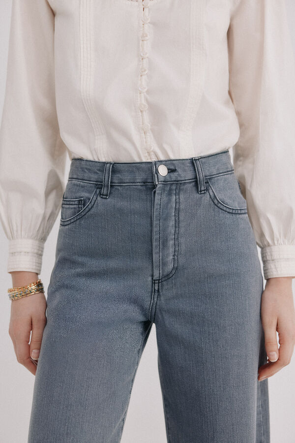 Hoss Intropia Bahiana. Jeans de perna larga Cinzento