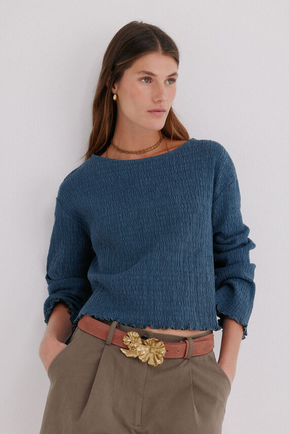 Maggie. Jersey calado