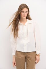 Hoss Intropia Florencia. Blusa vintage. Branco