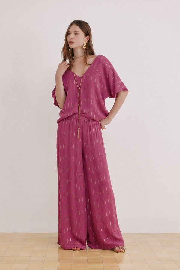 Hoss Intropia Top de lantejoulas Gia Roxo
