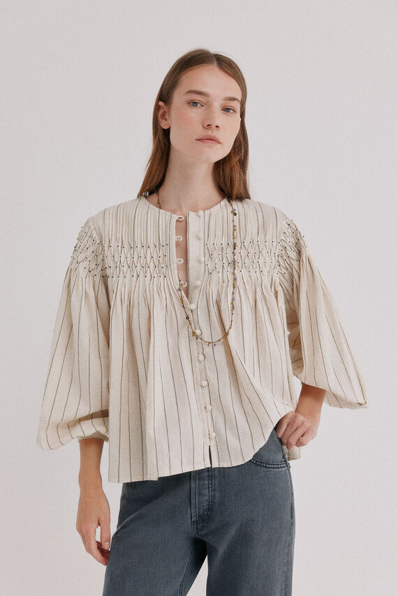 Cayetana. Blusa fluida