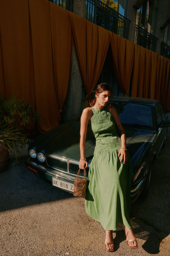 Adara. Vestido fluído