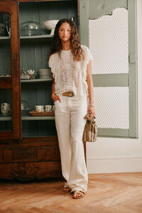 Hoss Intropia Paupa. Pantal&oacute;n de lino