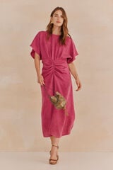 Hoss Intropia Luz. Jacquard dress Pink