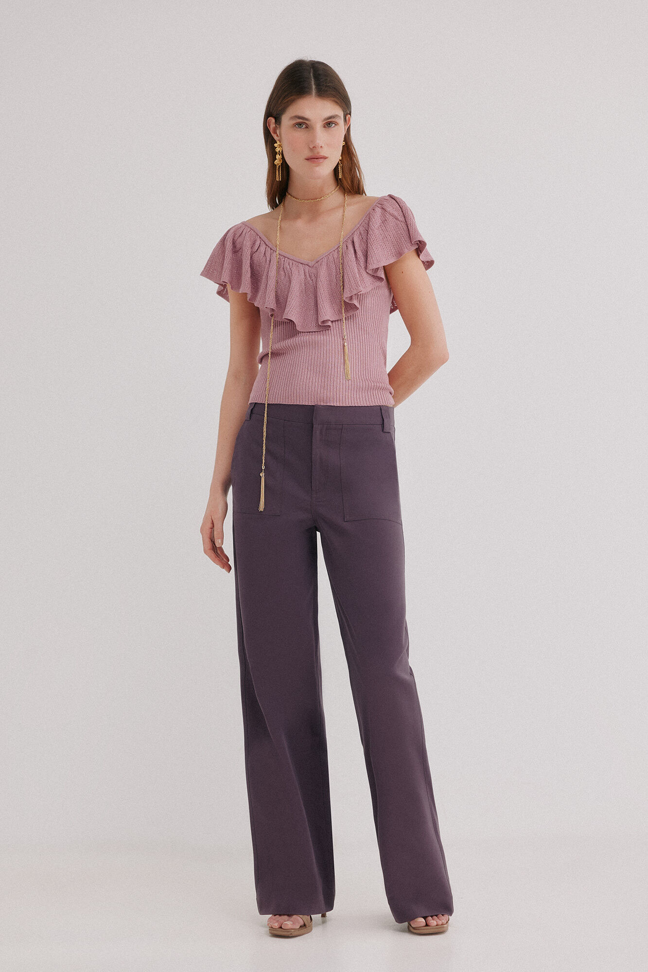 Hoss Intropia Palmira. Cal&ccedil;a de corte reto