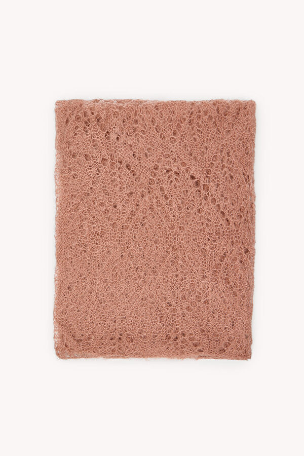 Hoss Intropia Lucilla. Openwork scarf Pink