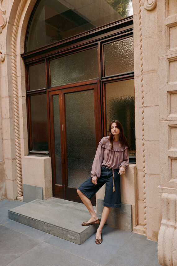 Babette. Bermudas denim
