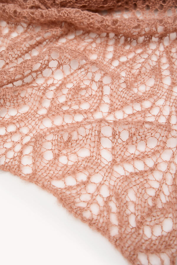 Hoss Intropia Lucilla. Openwork scarf Pink