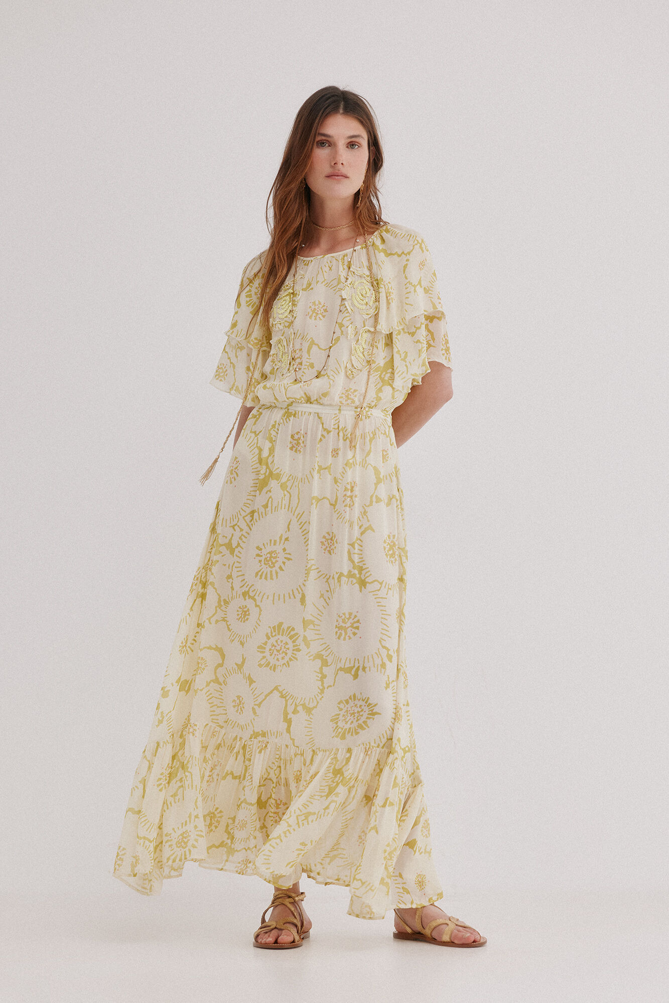 Hoss Intropia Alisha. Vestido comprido fluido