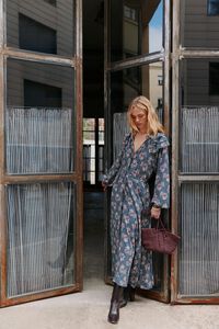 Hoss Intropia Alejandra. Vestido estampado.
