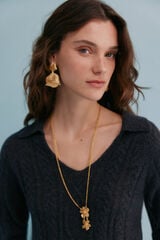 Hoss Intropia Indie. Camisola entran&ccedil;ada Cinzento