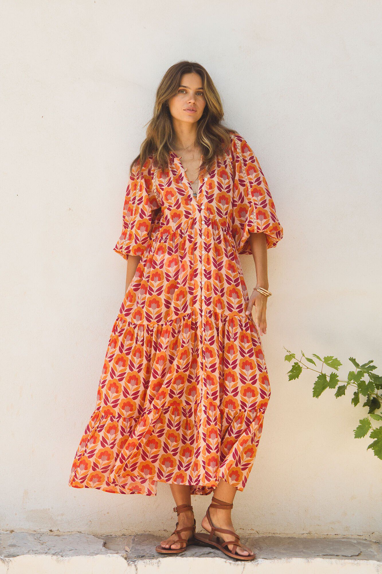 Hoss Intropia Alicia. Vestido midi