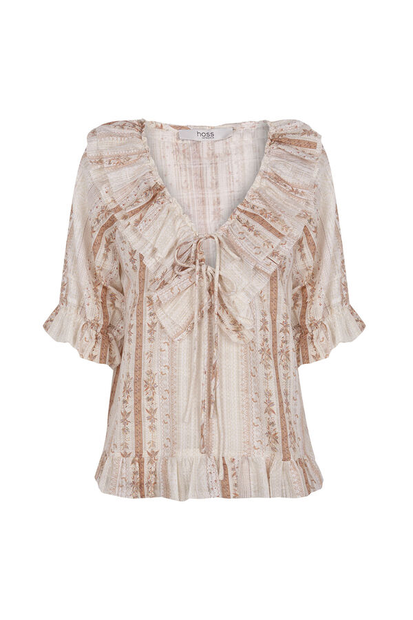 Hoss Intropia Astrid. Blusa estampada. Subiu