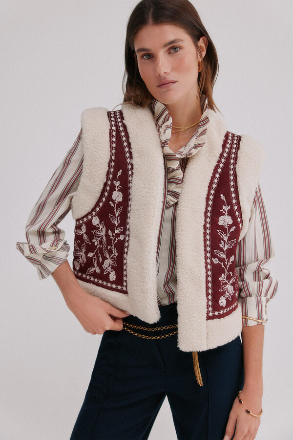 Hoss Intropia Daia. Colete bordado Granada