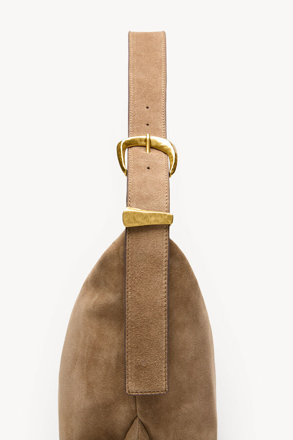 Hoss Intropia Natalia. Croute de camur&ccedil;a Castanho