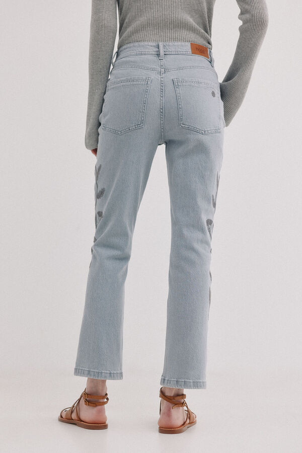 Hoss Intropia Bonnie. Jeans bootcut Cinzento
