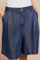 Hoss Intropia Flowing Bermuda shorts  Blue