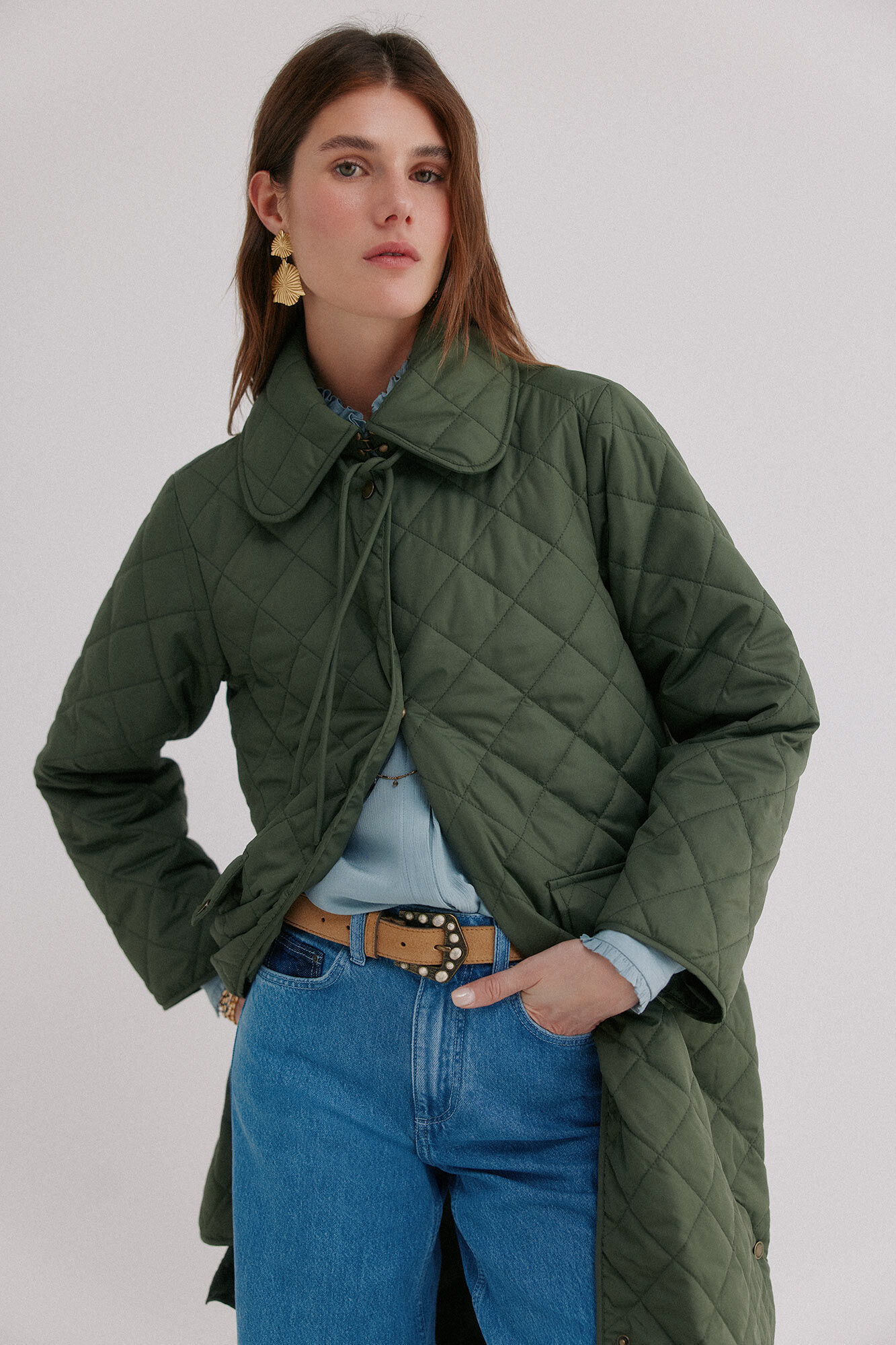 Hoss Intropia Daria. Sneaker acolchoada