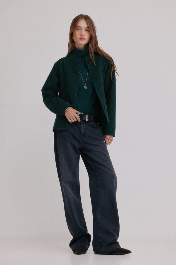 Hoss Intropia Flavia. Casaco austríaca Verde