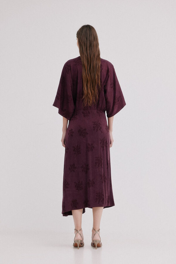 Hoss Intropia Alya. Vestido midi Vino