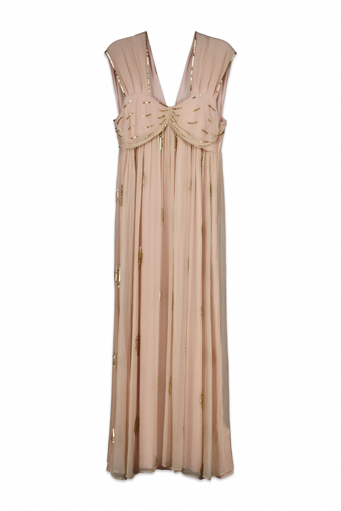 Hoss Intropia Aurora. Vestido bordado