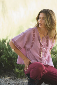 Hoss Intropia Gemma. Blusa rom&aacute;ntica