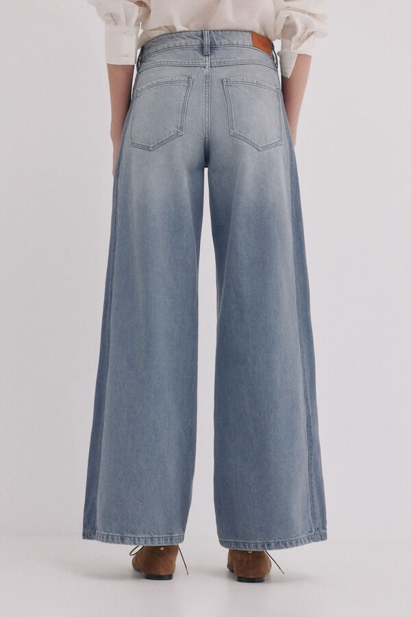 Hoss Intropia Billie. Jeans patchwork Cinzento