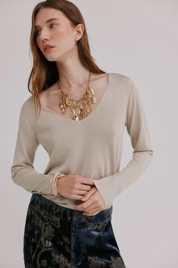 Hoss Intropia Isolina. Camisola de l&uacute;rex Azul