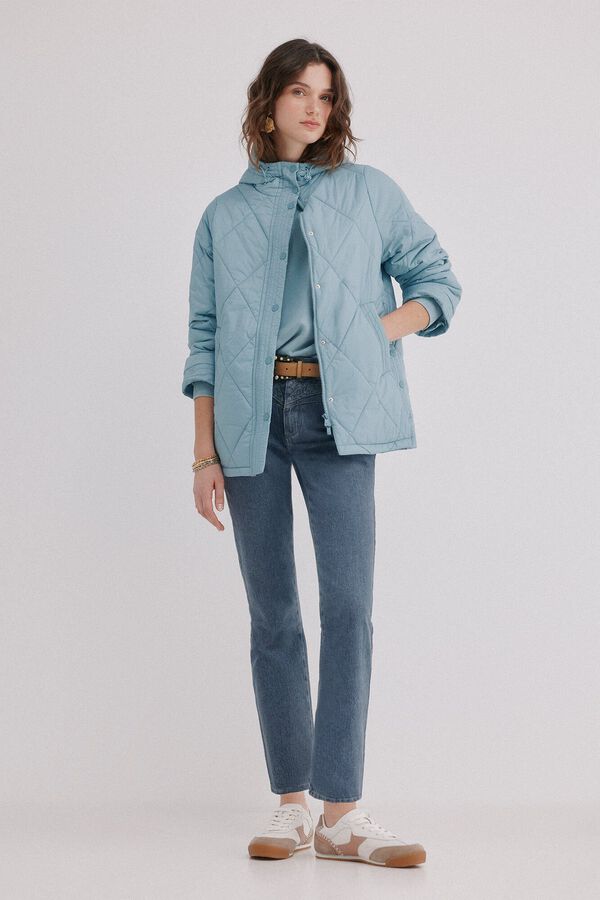 Hoss Intropia Puffer trainers Dahlia Blue