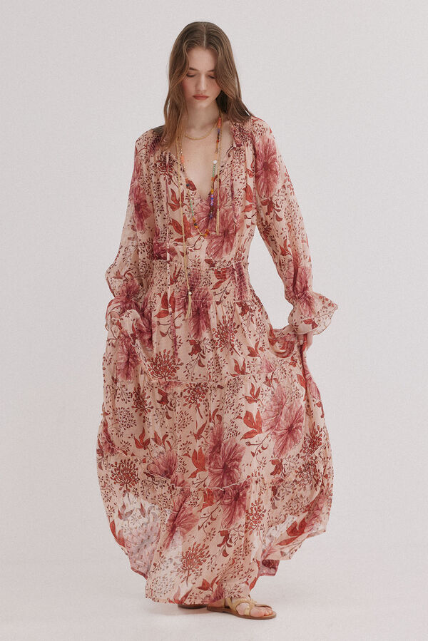 Hoss Intropia Amira. Vestido comprido fluido Granada