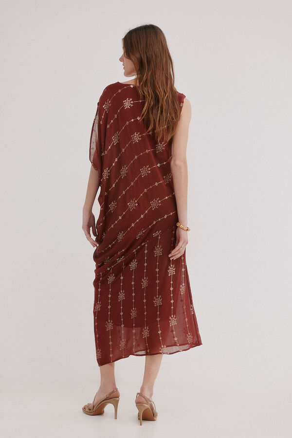 Hoss Intropia Atenea. Vestido comprido assim&eacute;trico Granada