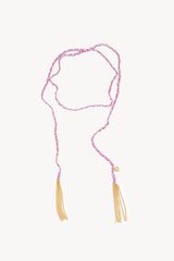 Hoss Intropia Colar longo tran&ccedil;ado Nicole. Dourado