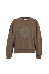 Hoss Intropia Miri.Sweatshirt logo Verde